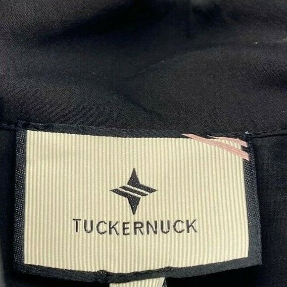 Tuckernuck Women's Black Sleeveless Stretch Charlie Shirt Dress sz XS NEW Mini - Picture 3 of 5